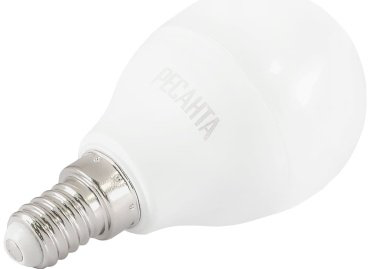 Лампочка Ресанта LL-R-G45-7W-230-3K-E14 7W E14 1 шт купить,470