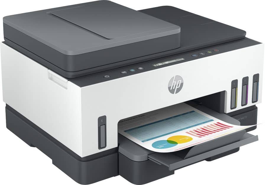 МФУ HP Smart Tank 750 6UU47A черно-серое купить,0