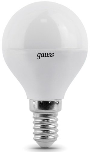 Лампочка Gauss Globe E14 6.5W 2700K 1/10/50