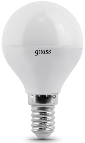 Лампочка Gauss Globe E14 6.5W 2700K 1/10/50 купить,NaN