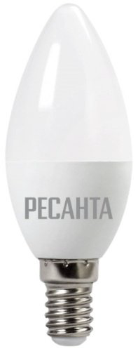 Лампочка Ресанта LL-R-C37-6W-230-3K-E14 купить,NaN