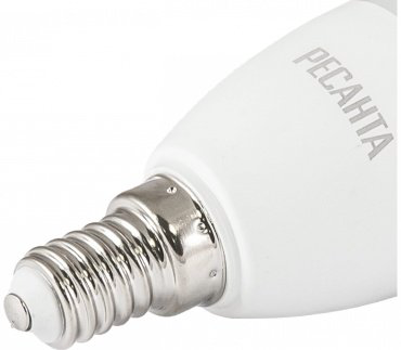 Лампочка Ресанта LL-R-C37-6W-230-3K-E14 купить,NaN