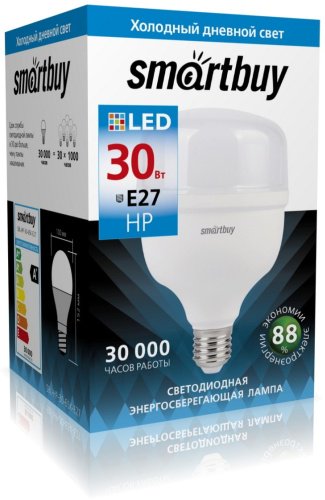 Лампочка Smartbuy SBL-HP-30-65K-E27 30W E27 1 шт - ForteMarket Лампочка Smartbuy SBL-HP-30-65K-E27 30W E27 1 шт купить,0
