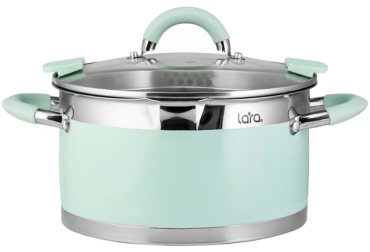LARA кастрюля LR02-540 нержавеющая сталь 1.7 купить,NaN