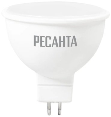 Лампочка Ресанта LL-R-MR16-7W-230-4K-GU5.3