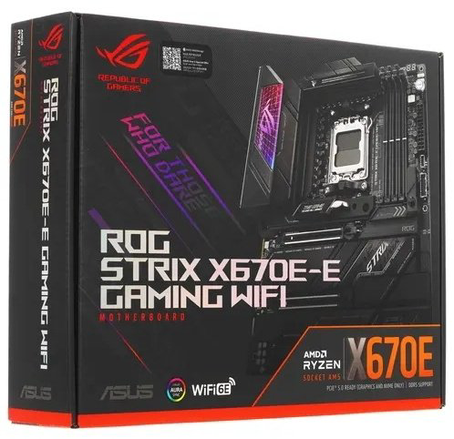 Материнская плата ASUS ROG STRIX X670E-E GAMING WIFI купить,NaN