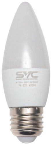 Лампочка SVC C35-7W-E27-4200K 7W E27 1 шт - ForteMarket Лампочка SVC C35-7W-E27-4200K 7W E27 1 шт купить,0