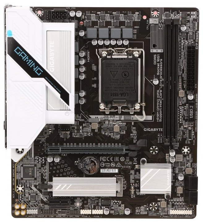 Материнская плата GIGABYTE Gaming WIFI6 H810M GAMING WIFI6 (REV1.0) купить,NaN