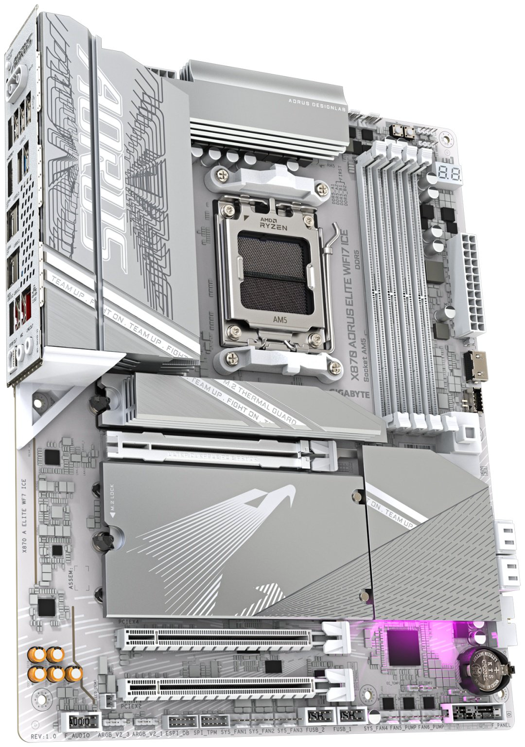 Материнская плата GIGABYTE X870 AORUS ELITE WIFI7 ICE