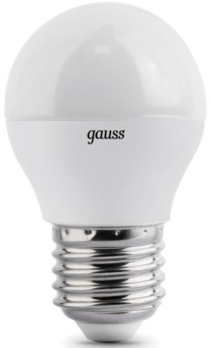 Лампочка Gauss Globe E27 6.5W 2700K 1/10/50 купить,NaN
