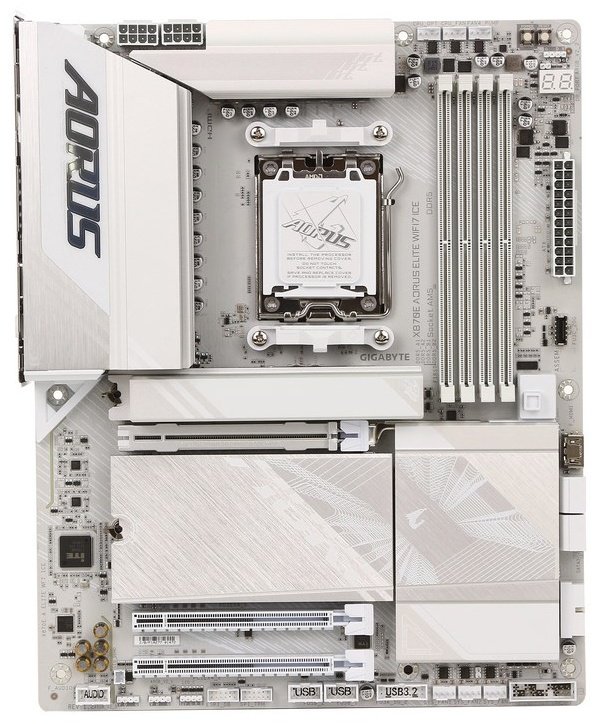 Материнская плата GIGABYTE X870E A ELITE WF7 ICE (REV1.2)