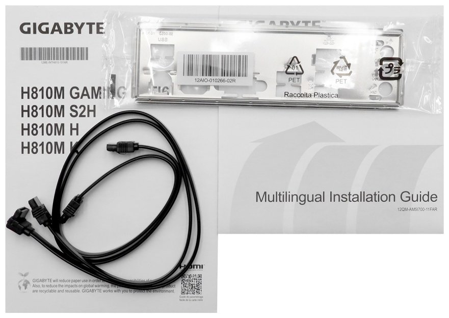 Материнская плата GIGABYTE H810M H