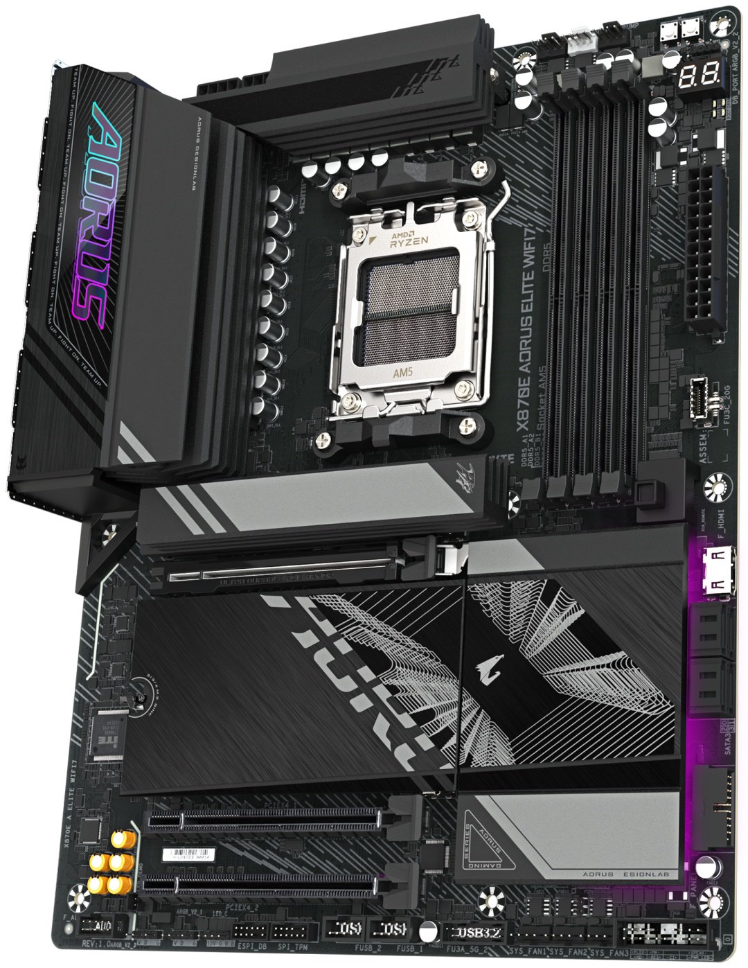 Материнская плата GIGABYTE X870E AORUS ELITE WIFI7 купить,NaN