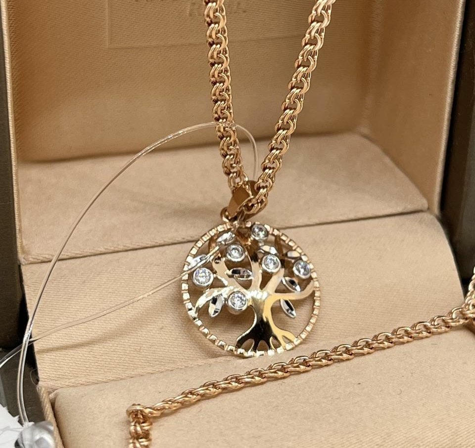 Exclusive Gold Aij284 вес 4.15 г золото, фианит купить,308450