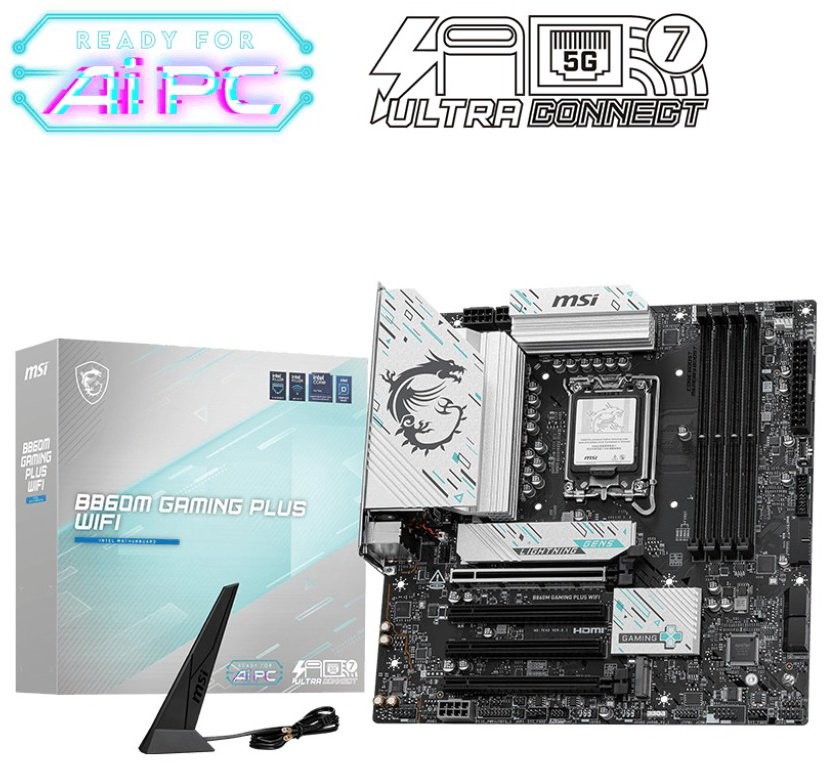 Материнская плата MSI B860M GAMING PLUS WIFI купить,NaN