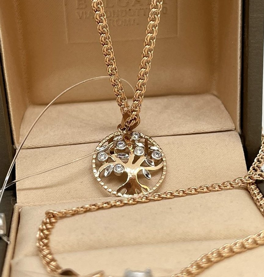 Exclusive Gold Aij284 вес 4.15 г золото, фианит купить,308450