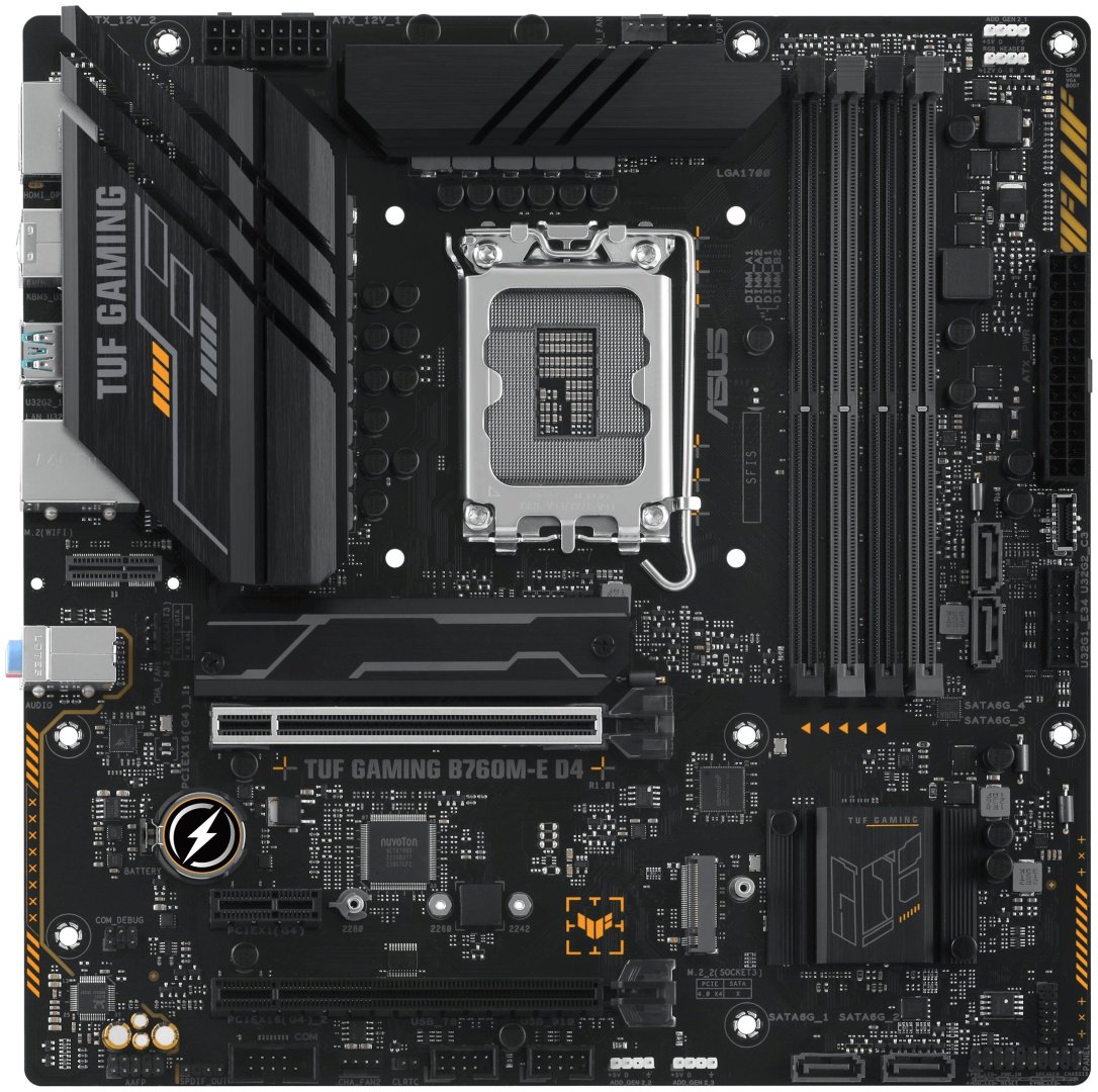 Материнская плата ASUS TUF GAMING B760M-E D4 купить,NaN
