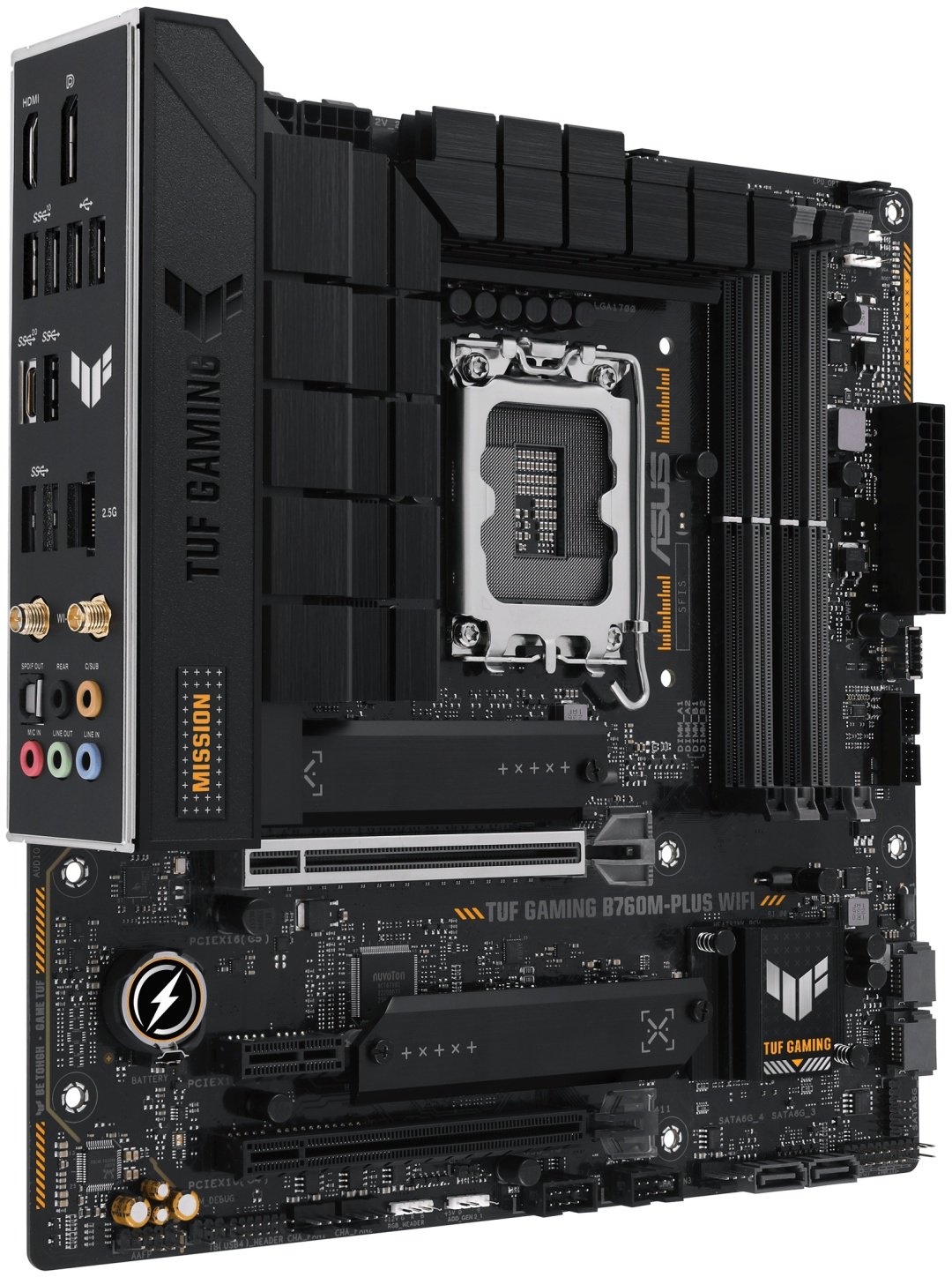 Материнская плата ASUS TUF GAMING B760M-PLUS WIFI