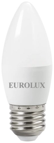 Лампочка Eurolux LL-E C37 6W 230 2.7K E27 купить,NaN