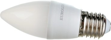 Лампочка Eurolux LL-E C37 6W 230 2.7K E27 купить,NaN