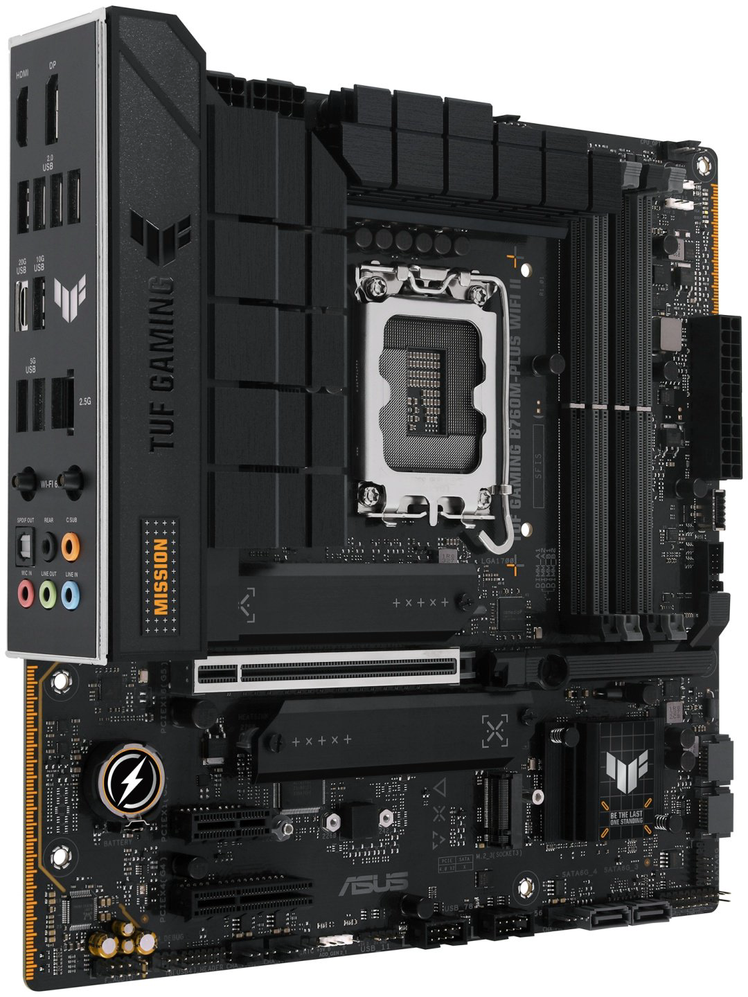 Материнская плата ASUS TUF GAMING B760M-PLUS WiFi II - ForteMarket Материнская плата ASUS TUF GAMING B760M-PLUS WiFi II купить,93034