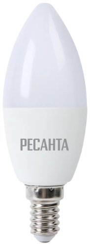 Лампочка РЕСАНТА LL-R C37 7W 230 3K E14