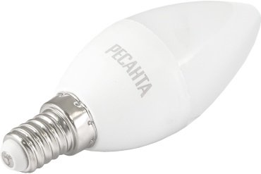 Лампочка РЕСАНТА LL-R C37 7W 230 3K E14 купить,0