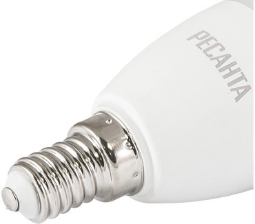 Лампочка РЕСАНТА LL-R C37 7W 230 3K E14 купить,0