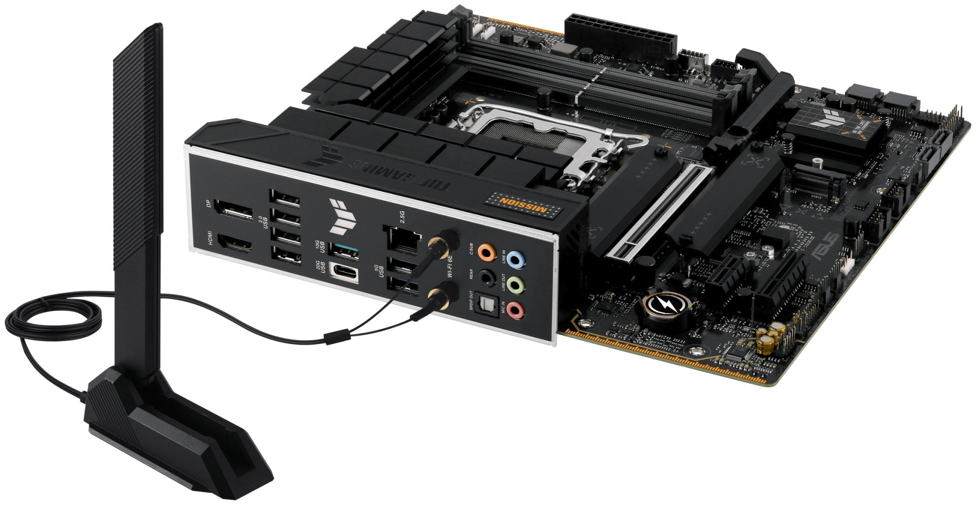 Материнская плата ASUS TUF GAMING B760M-PLUS WiFi II - ForteMarket Материнская плата ASUS TUF GAMING B760M-PLUS WiFi II купить,93034