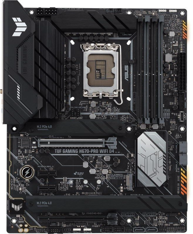 Материнская плата ASUS TUF GAMING H670-PRO WIFI D4