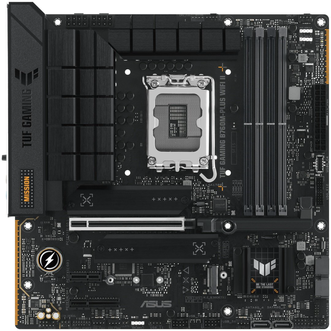 Материнская плата ASUS TUF GAMING B760M-PLUS WiFi II - ForteMarket Материнская плата ASUS TUF GAMING B760M-PLUS WiFi II купить,93034