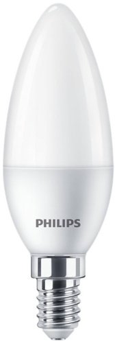 Лампочка Philips Ecohome LED Candle 840 B35 5W E14 1 шт купить,NaN