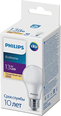 Лампочка Philips Ecohome LED Bulb 13W E27 1150 lm 1 шт