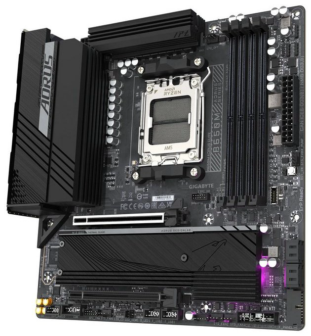 Материнская плата GIGABYTE B650M Aorus Elite купить,NaN