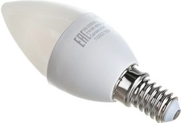 Лампочка Eurolux LL-E C37 6W 230 4K E14 купить,NaN