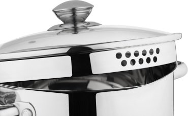 ARDESTO кастрюля AR2825CS сталь 2.5 л