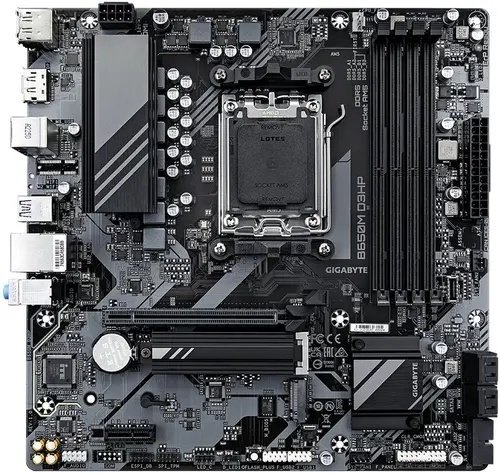 Материнская плата GIGABYTE B650M D3HP