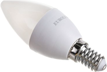 Лампочка Eurolux LL-E C37 5W 230 2.7K-E14 купить,NaN