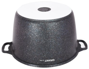 Kukmara кастрюля Granit Ultra Blue алюминий 10 л купить,NaN