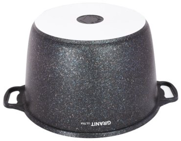 Kukmara кастрюля Granit Ultra Blue алюминий 10 л купить,NaN
