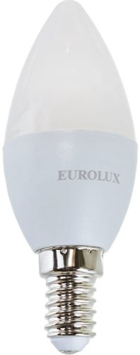 Лампочка Eurolux LL-E C37 5W 230 2.7K-E14 купить,NaN