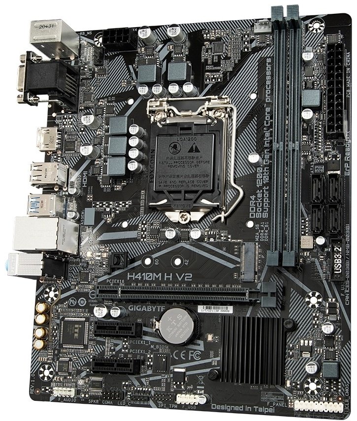 Материнская плата GIGABYTE H410M H V2