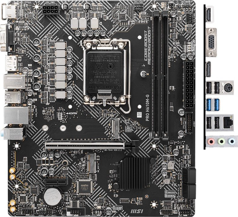 Материнская плата MSI PRO H610M-G DDR5