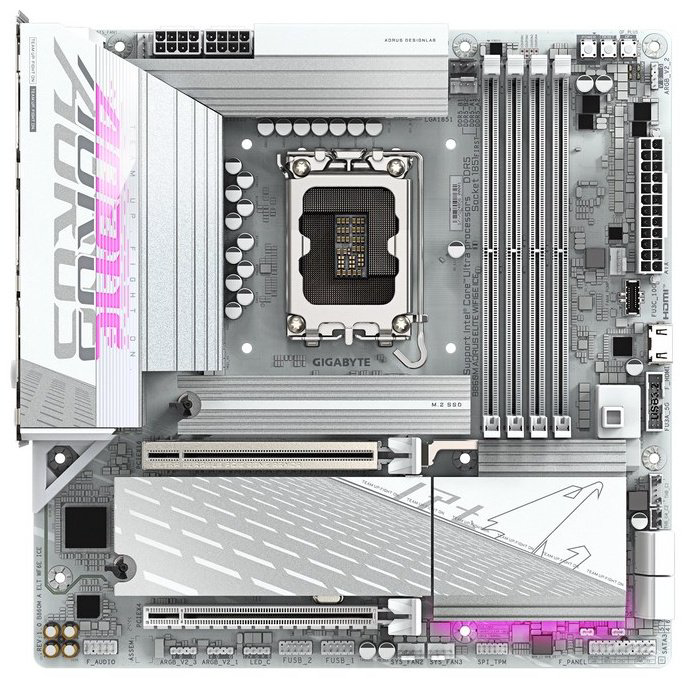 Материнская плата GIGABYTE B860M AORUS ELITE WIFI6E ICE REV1.0