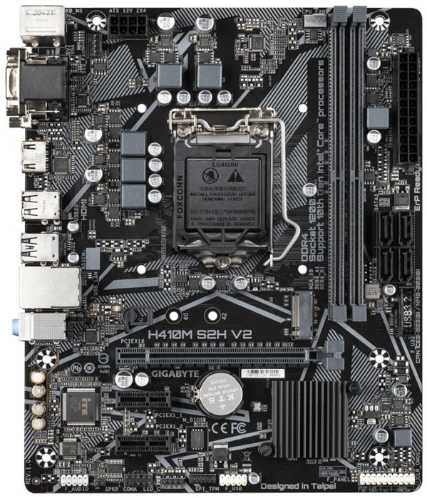 Материнская плата GIGABYTE H410M S2H V2