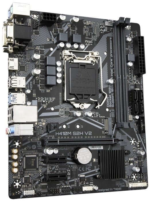 Материнская плата GIGABYTE H410M S2H V2