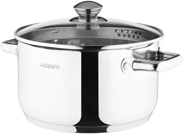 ARDESTO кастрюля AR2847CS сталь 4.7 л купить,NaN
