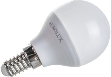Лампочка Eurolux LL-E G45 7W 230 2.7K E14 купить,0
