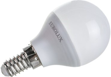 Лампочка Eurolux LL-E G45 7W 230 2.7K E14 купить,NaN