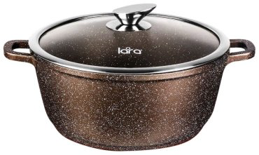 LARA кастрюля Rio Choco LR02-204 алюминий 4.2 л купить,14700